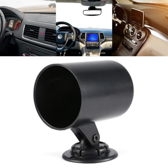Gauge Holder Replacement Rotatable Plastic 52mm 2 inch Dash Single Meter Mount Cup Bracket for Car