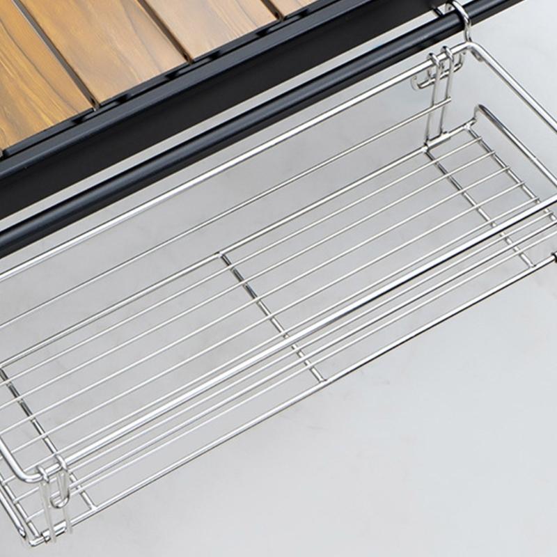 Desktop Side Expansion Rack Expandable Outdoor Rack Portables Camping Shelf for Camping Table Accessories