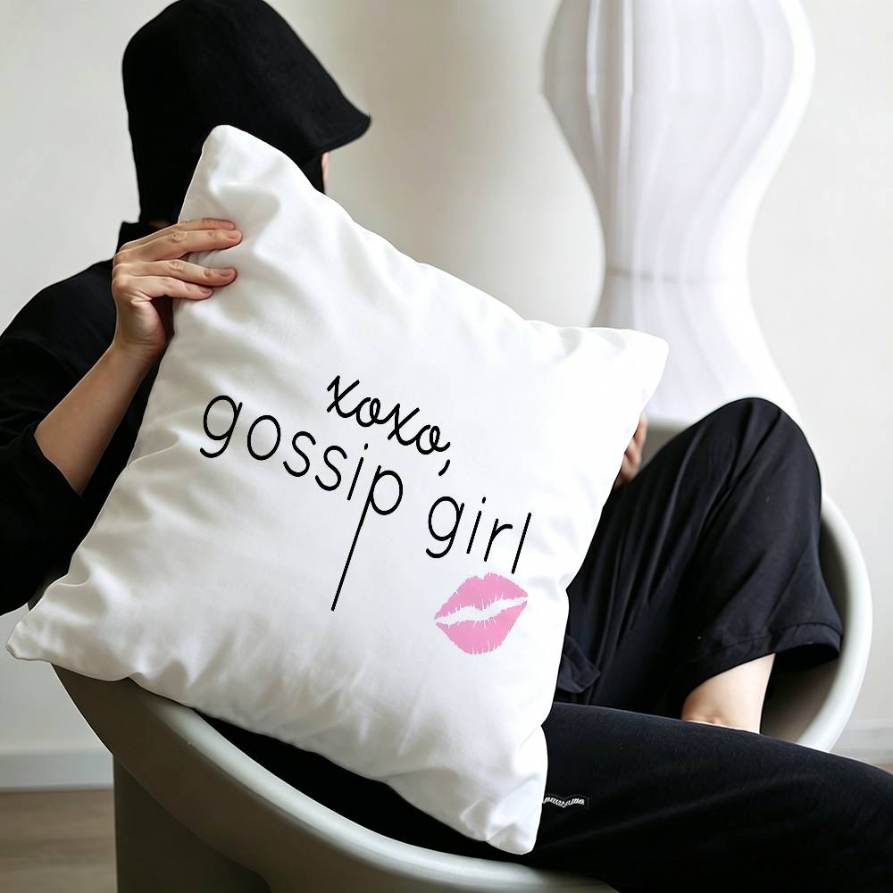 Classic TV Series Gossip Girls pillow cover sofa cushion cover home room decoration children gift