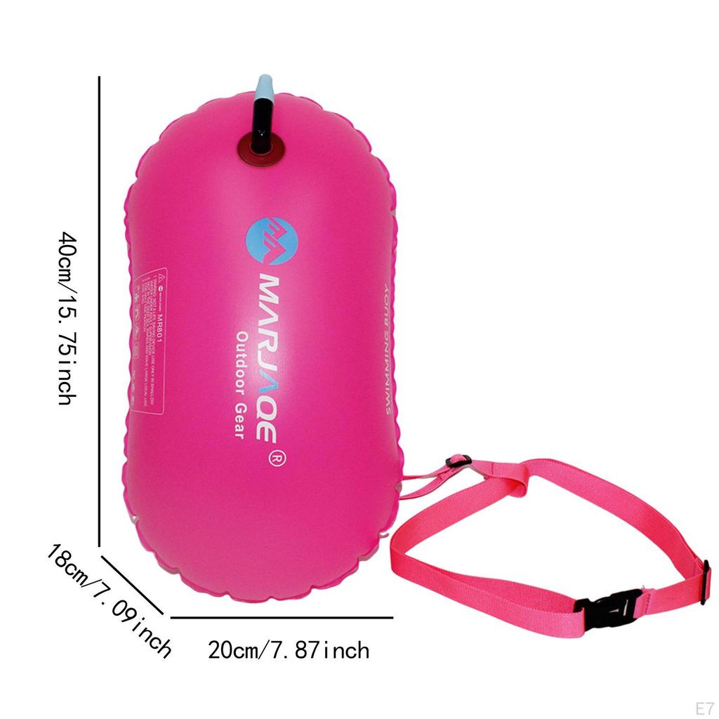 Swim Buoy Float Inflatable Wearable for Water Sports Snorkelers Outdoor