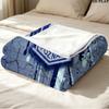 Custom KKS Lech Poznań Blanket, High quality Comfortable for All Seasons, Home Decor, Warmth and Comfort