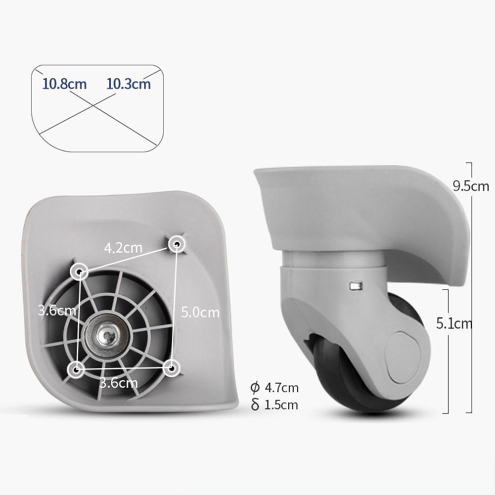Easy Installation Luggage Replacement Wheels Suitcase Rotating Wheels