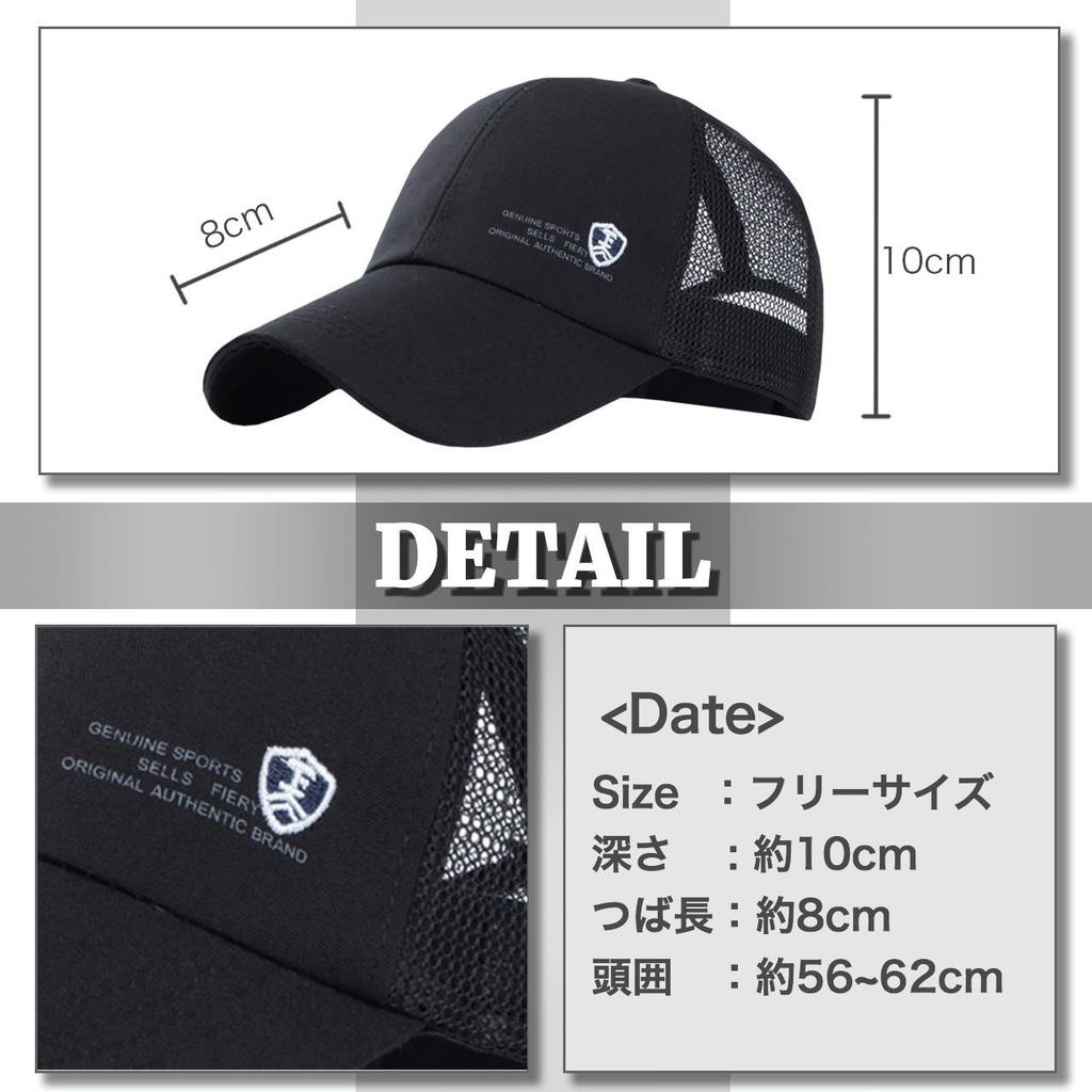 ONE LIMITATION CP048 Mesh for Running and Men and Women (01.Navy) Cap, Stylish, Sports,