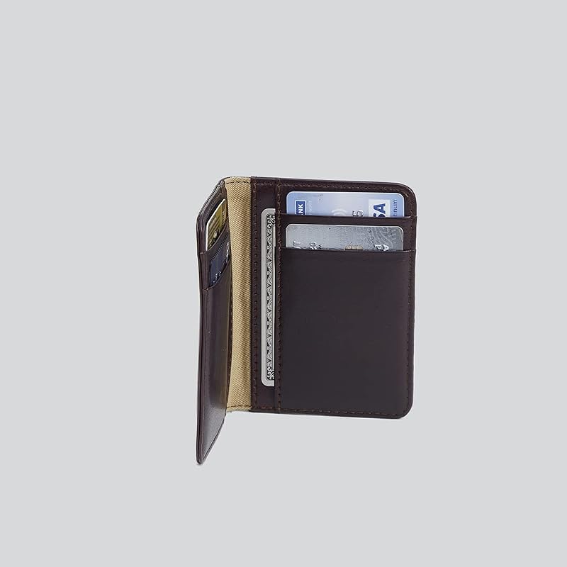 myPAPERCLIP Unisex Adult Classic Edition Card Holder Mini Notebook Wallet | 9 Pockets Wallet | Pocket Size Made Of Itali