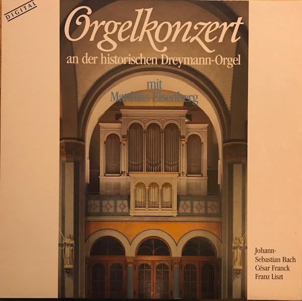 

LP Record JOHANN SEBASTIAN BACH , CÉSAR FRANC - Orgelkonzerte an der historischen D 8801 Interpress Tont 1988 Germany Classical Used
