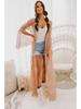 Lace Beach Cardigan: Cross-border Bikini Cover-Up and Seaside Swimsuit Sunscreen Jacket for Beach Vacations.