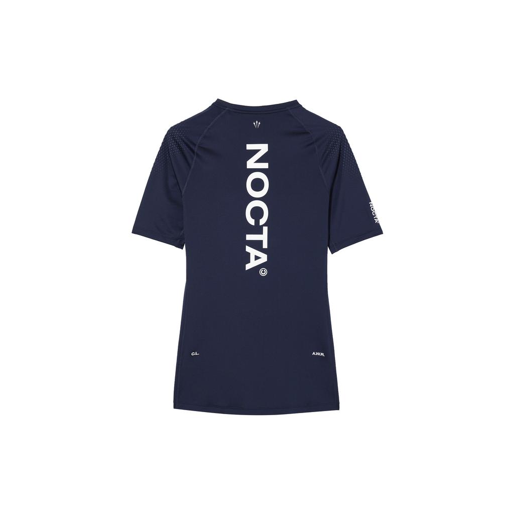 Nike X Nocta Dri-Fit Logo Fashion Crew Neck Raglan Short Sleeve T-Shirt Men Tops Navy-Blue DM1710-419