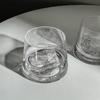 Crystal Glass Whiskey Cup, Japanese Liquor Glass, Clear Iceberg Glass, Suitable for Vodka, Liqueur, Tequila, Shochu, Cocktail