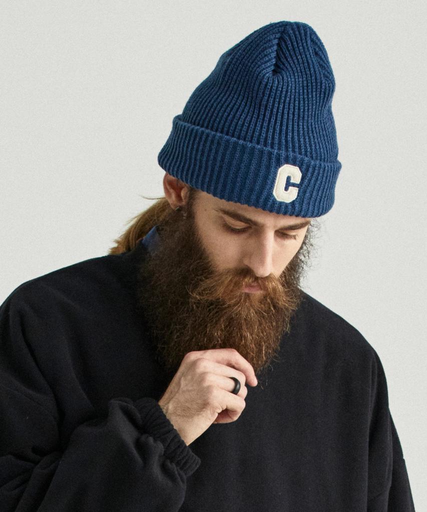 CARGOBROS Cb Logo Beanie (Deep Blue)