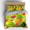 Fruit-Themed Summer Party Set Exquisite Three-Piece Bedding Set Gift For Kids And Adults