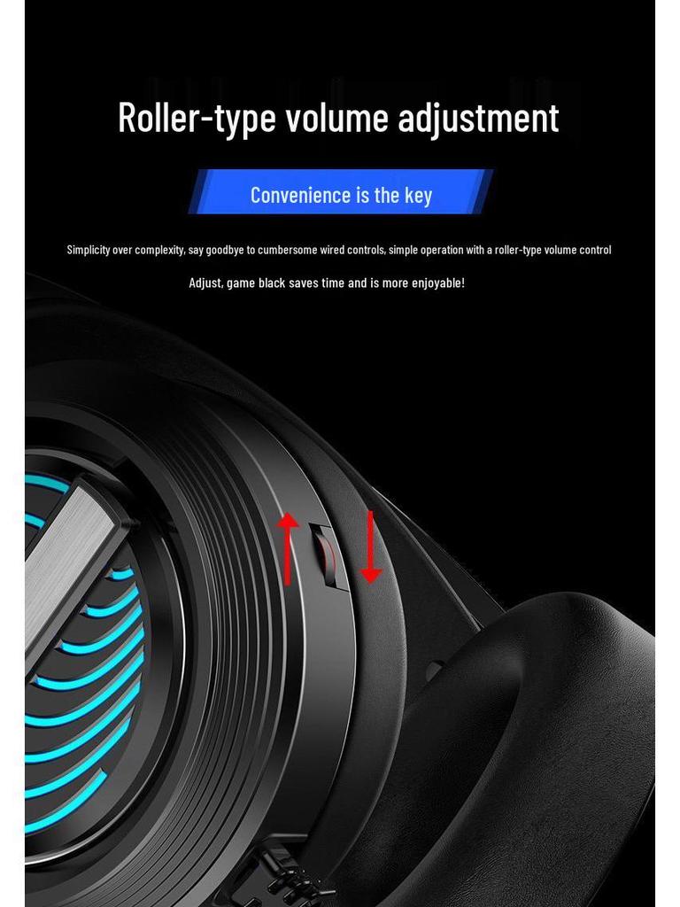 Wired USB Gaming Headset with Microphone for PC and Laptop