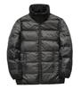 2025 Men's Winter Mid-Length Detachable Liner Down Jacket - Thick & Warm Outerwear