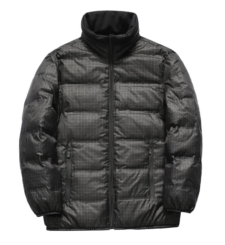 2025 Men's Winter Mid-Length Detachable Liner Down Jacket - Thick & Warm Outerwear