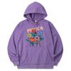 Million Glow Flower Hoodie