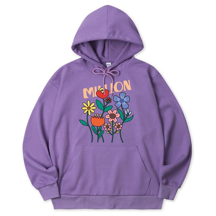 Million Glow Flower Hoodie