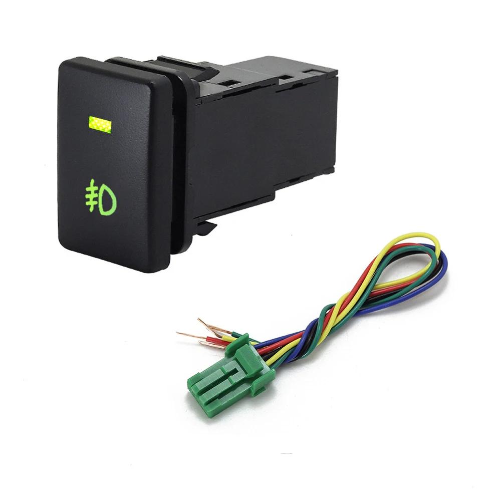 LED Dual Fog Light Switch Radar Parking Sensor Power Headlight Control Button for Suzuki Jimny - Ignis Spacia Speedwings