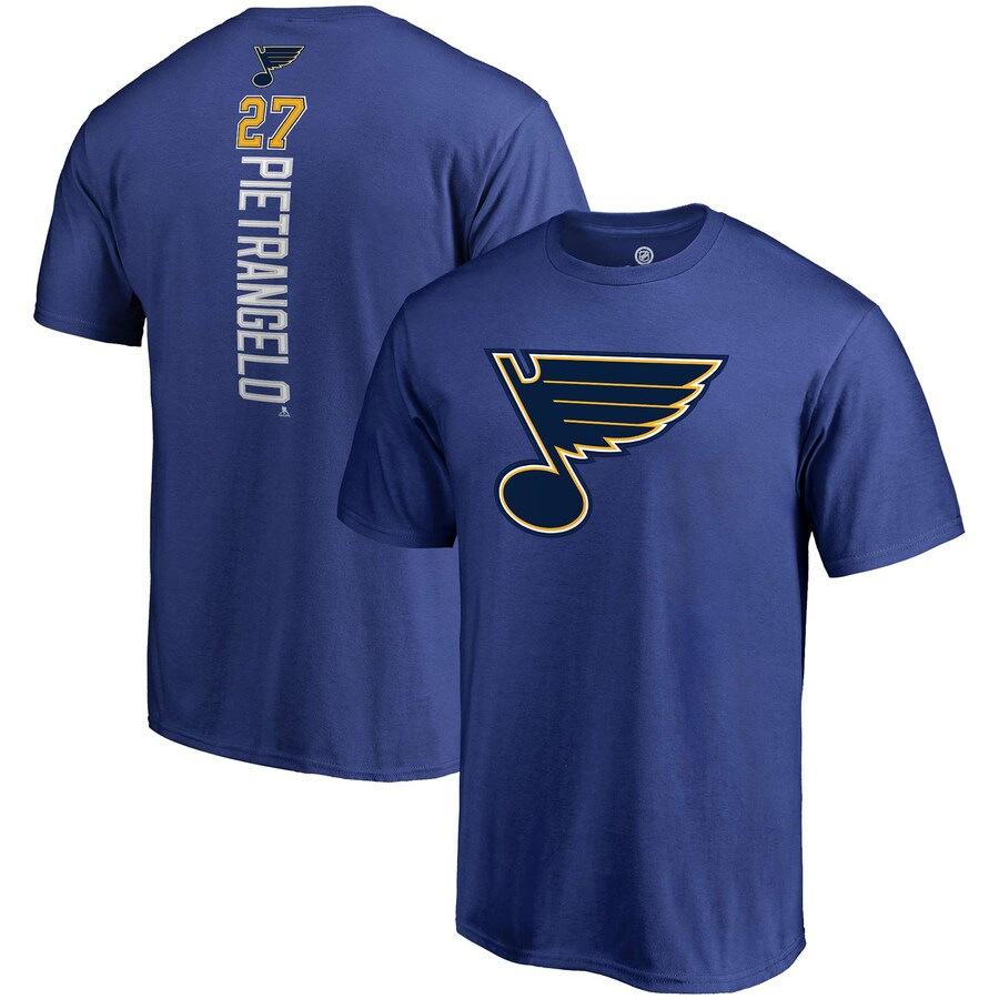 Unterstützt NHL Blues Eishockey T-Shirt, Amerikanischer Sport lockere Passform, Übergröße schnelltrocknendes T-Shirt, Kurzarm