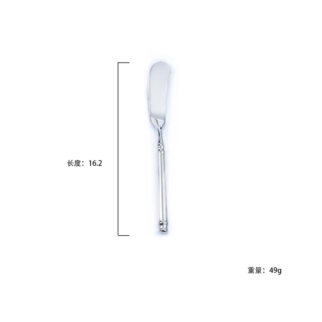 Q6 Roman knife, fork and spoon 304 stainless steel thickened western knife and fork legendary style thick steak knife, fork and spoon set