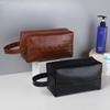 New Square Storage, Hand-held Men's Grooming and Makeup Bag, PU Waterproof Grooming Bag, Home Business Travel Storage Bags LIJIA