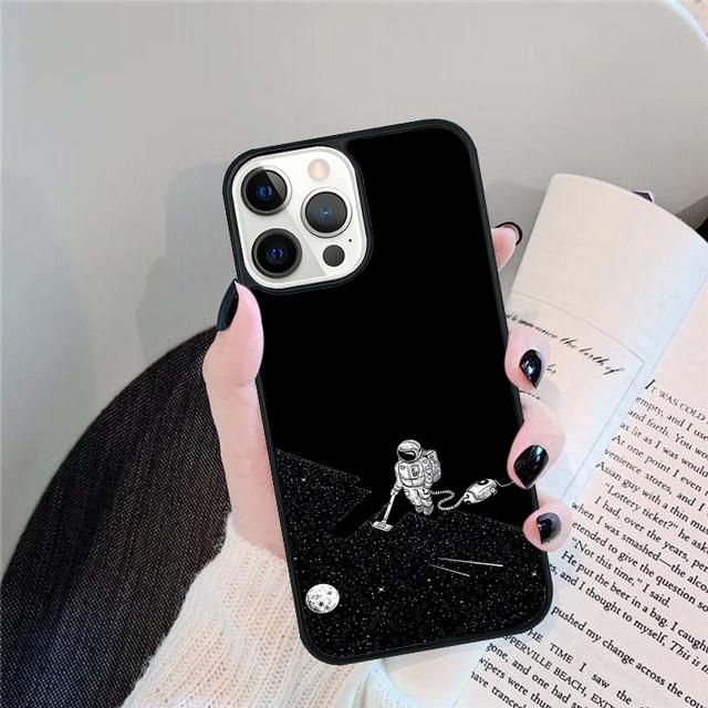 Outer Space Phone Case Cover For iPhone 17 Air 15 16 14 13 12 Pro Max 11 Pro Max Plus Coque Shell