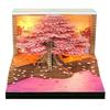 2026 Paper Carving Calendar Commemorative Gift Tree House Desktop Decoration 3D Stereoscopic Memo Book