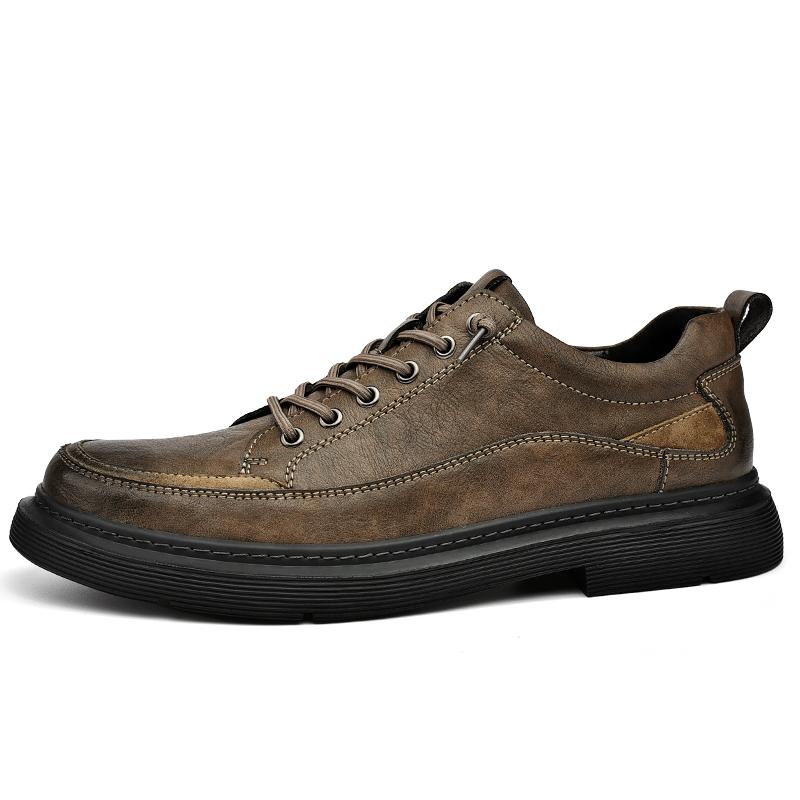 Men's Fashion Casual Leather Shoes Dress Shoes