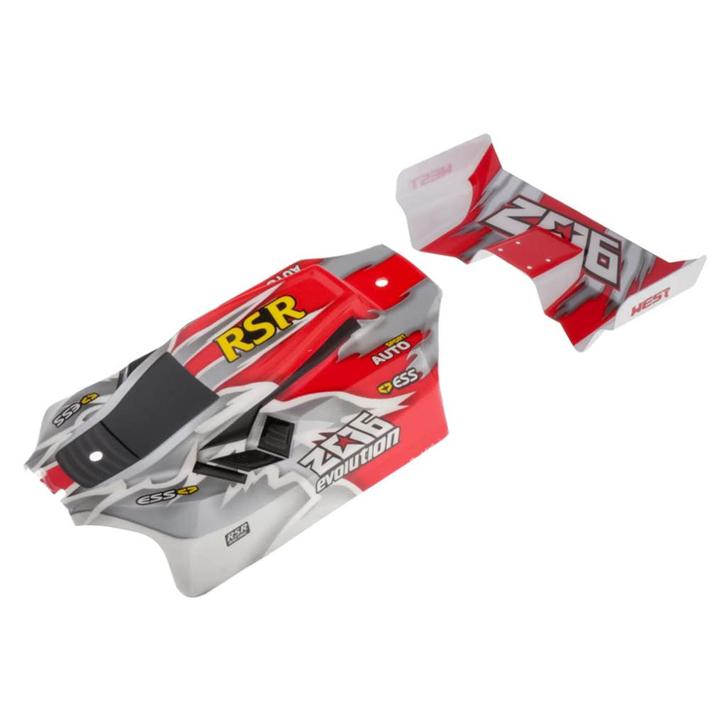 WLtoys Body Set Official Japanese RC Car Spare Parts for Scale RC Hi-Tec (Red) (DRIVING) - Product, 1/14 Buggy, Drift, Off-Road, WLC-1335-RD