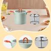 Deep Fryer Pot Cookware with Strainer 3L Multipurpose Frying Kitchen Pan for Cooking