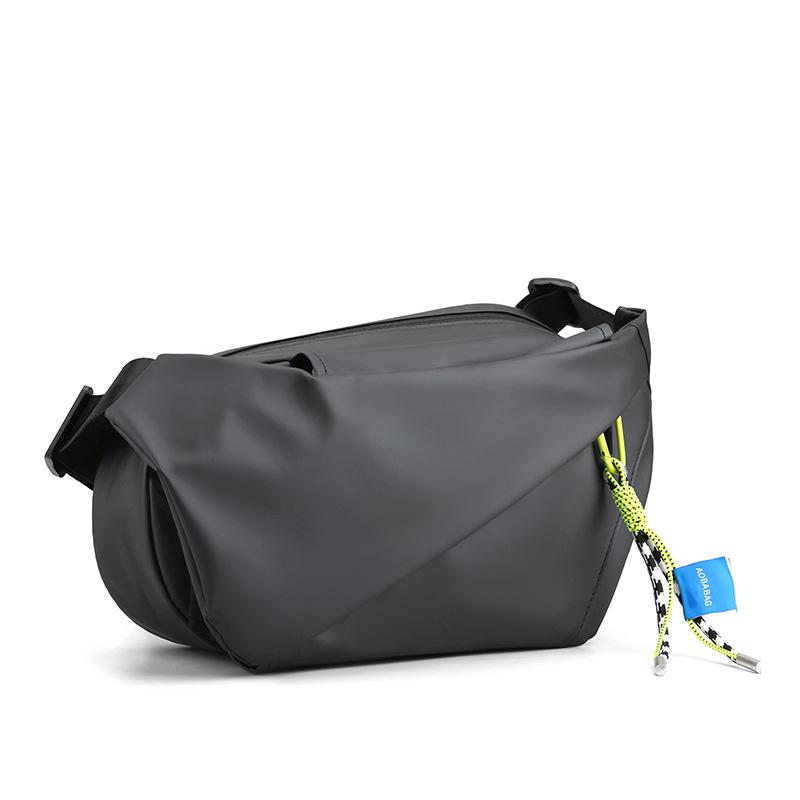 Men's Trendy Crossbody Motorcycle Bag - Multifunctional Sport Riding Messenger/Shoulder Waist Bag (Lightweight)