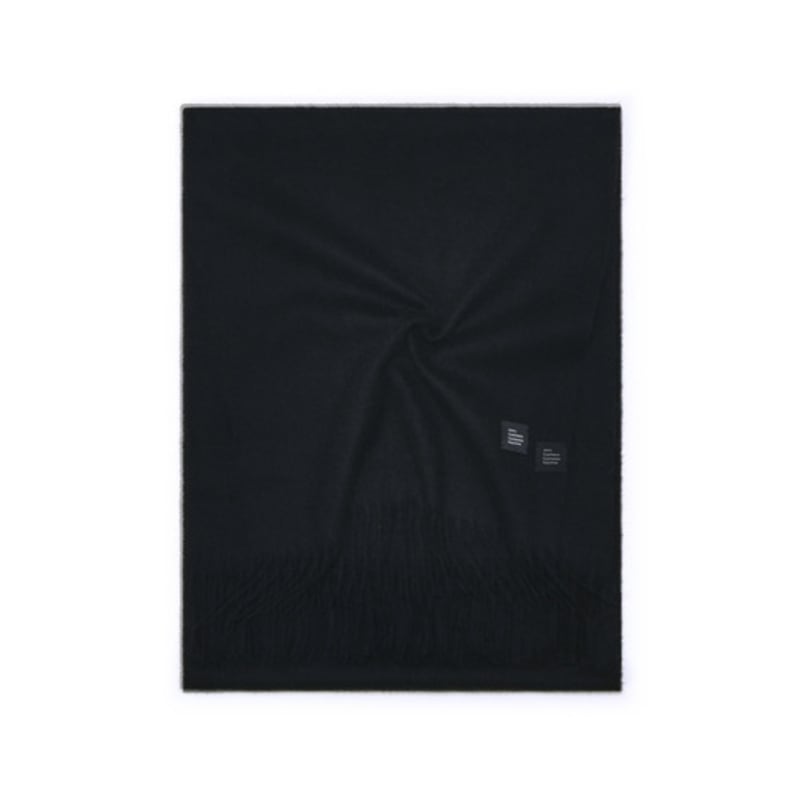 Velsey Classic 100 Cashmere Muffler [BLACK]
