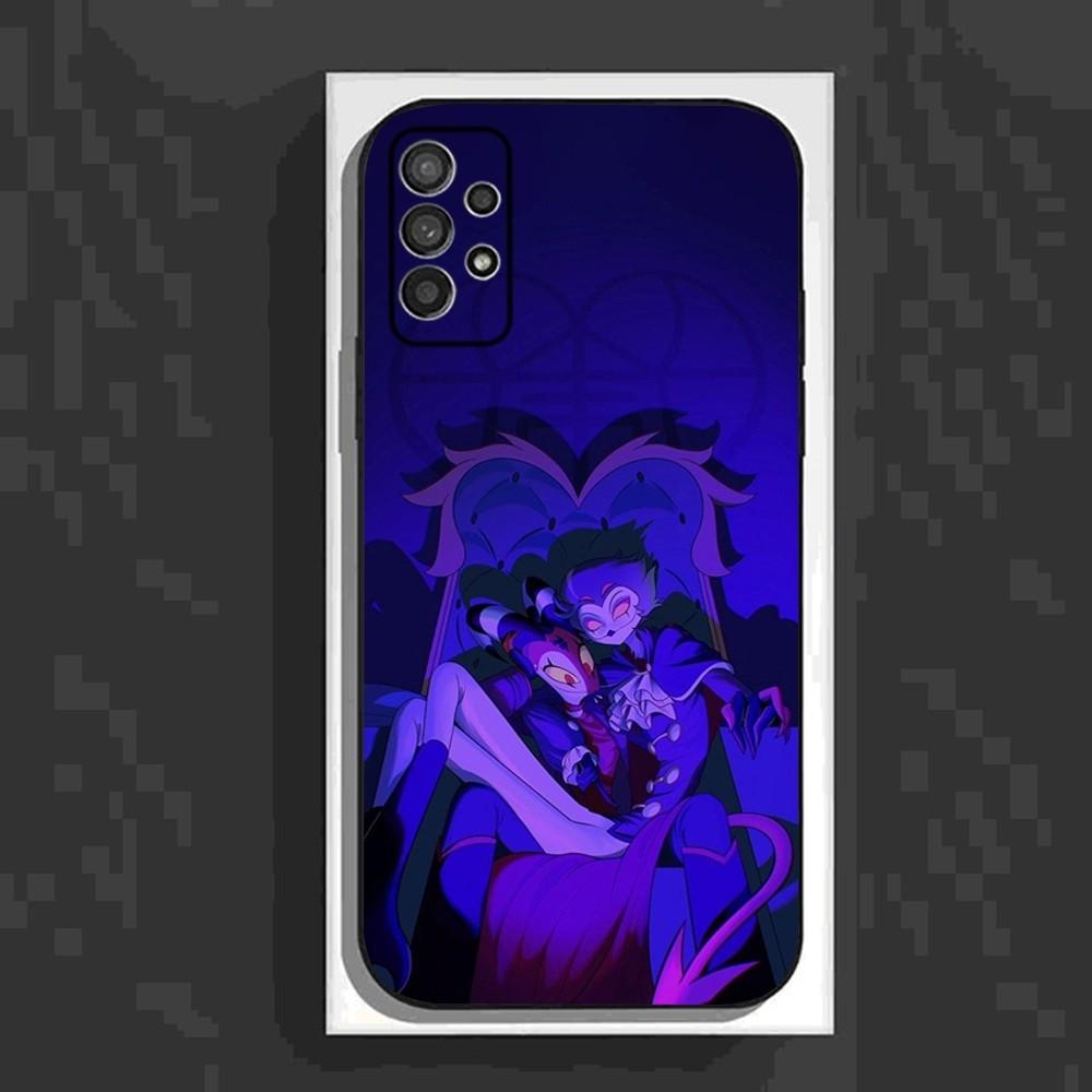 H-Helluva Boss Phone Case For Samsung Galaxy A13,A21s,A22,A31,A32,A52,A53,A71,A80,A91 Soft Black Cover