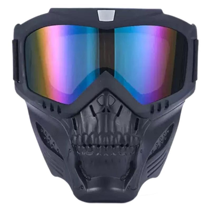 Integrated Motorcycle & Cycling Windproof Goggles with Harley Mask