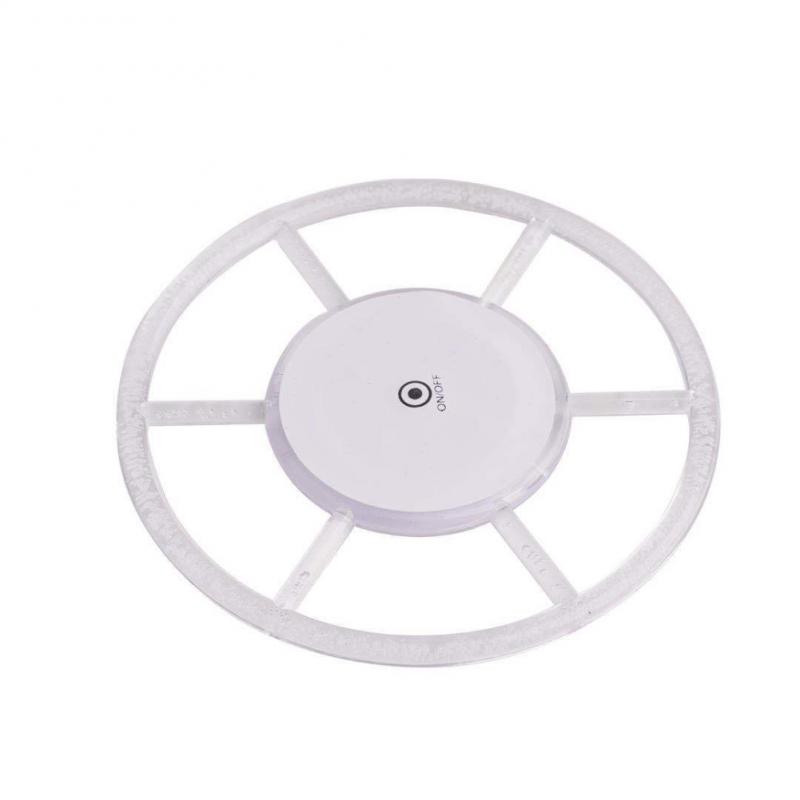 LED Coaster Glowing Decor Stickers Luminous Flashing Light Night Club Bars For Wine Bottle Cup Decor