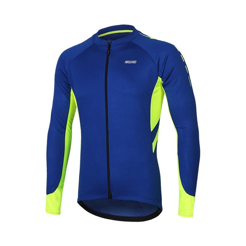 Quick-Dry Breathable Cycling Long Sleeve Jersey Mountain Bike Riding - Unisex Season Multi-Color Options