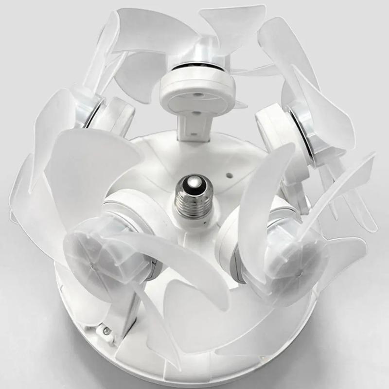 New Creative Ceiling Fan Light with Drone-inspired Design Energy-saving Silent High-speed and Variable Frequency for Bedrooms
