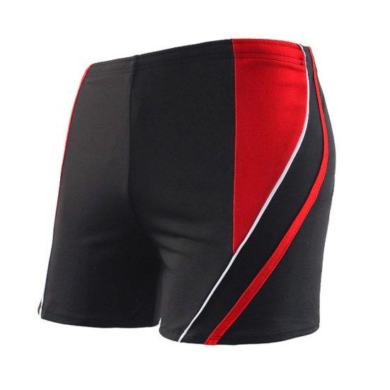 Bathing Trunks Trendy with Lining Anti-shrink Swimsuit Shorts Quick Drying Swimming Trunks Beach Shorts Beachwear