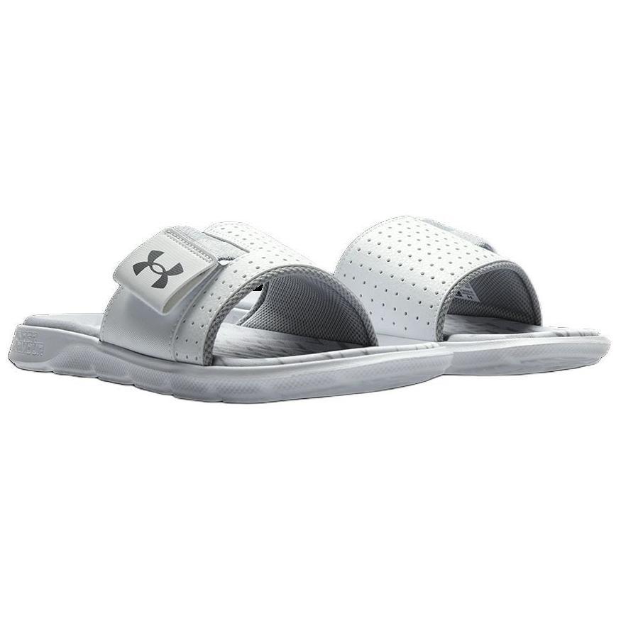 Under Armour Mercenary Abrasion Resistant Slide Slippers Men's White 3027252-101