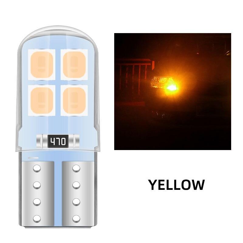 10x 3030 8SMD W5W T10 LED Bulbs 168 194 Led NoError Car Interior License Plate Dome Reading Light