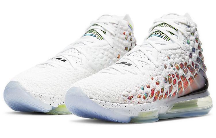 Nike LeBron 17 EP Bílá Černá BQ3178-100
