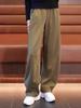 High-Waisted Women's Banana Pants: Fleece & Non-Fleece, Petite Fit, Wide-Leg, Casual for Autumn & Winter Sports