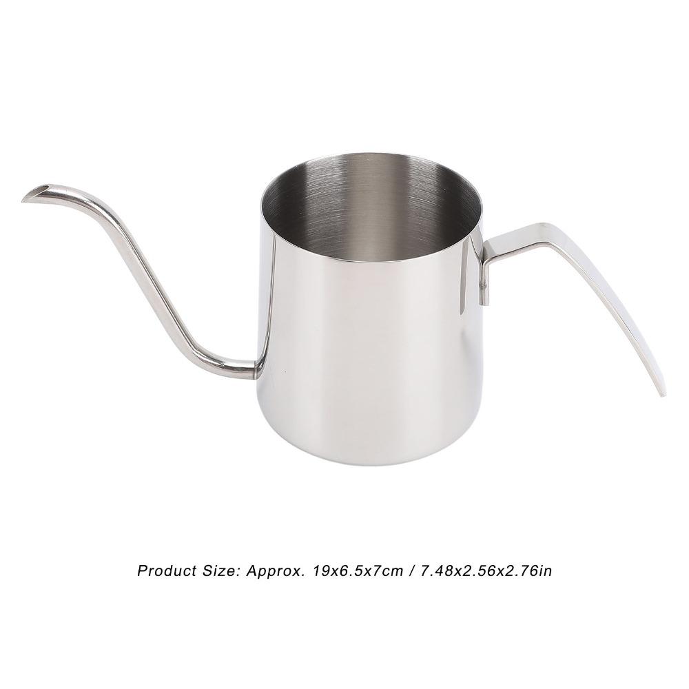 SUS304 Stainless Steel Gooseneck Coffee Kettle Gooseneck Spout Coffee Tea Pot  Home Use