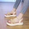 Fashion Ete Demi-season Women's Purple Sandals Washable Guest Slippers Shoes Sliding Character Sneakers Sport Kit