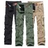Winter New Models, European and American Models, Inner Velvet Multi-pocket Overalls, Cotton Pants Loose Pants, Winter Men's Pants