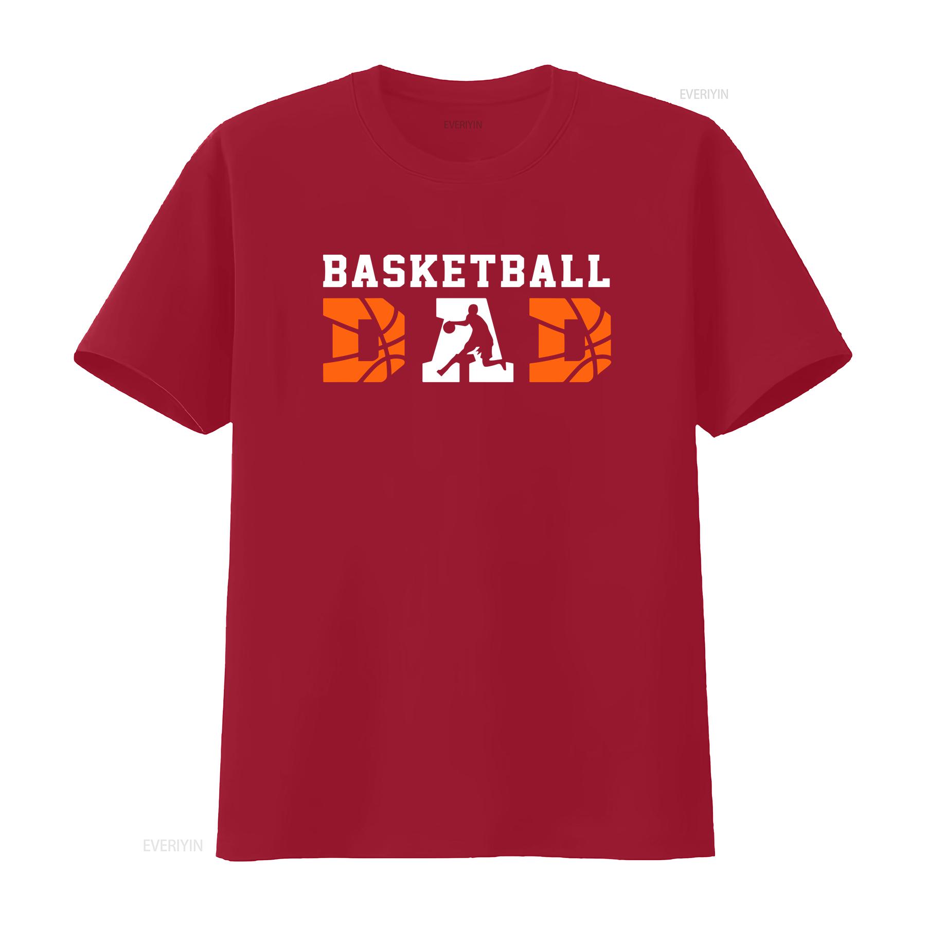 

Basketball Dad T Shirt Fathers Day For Sports vintage Washed fashion Unisex Stretched streetwear Soft Casual graphic S
