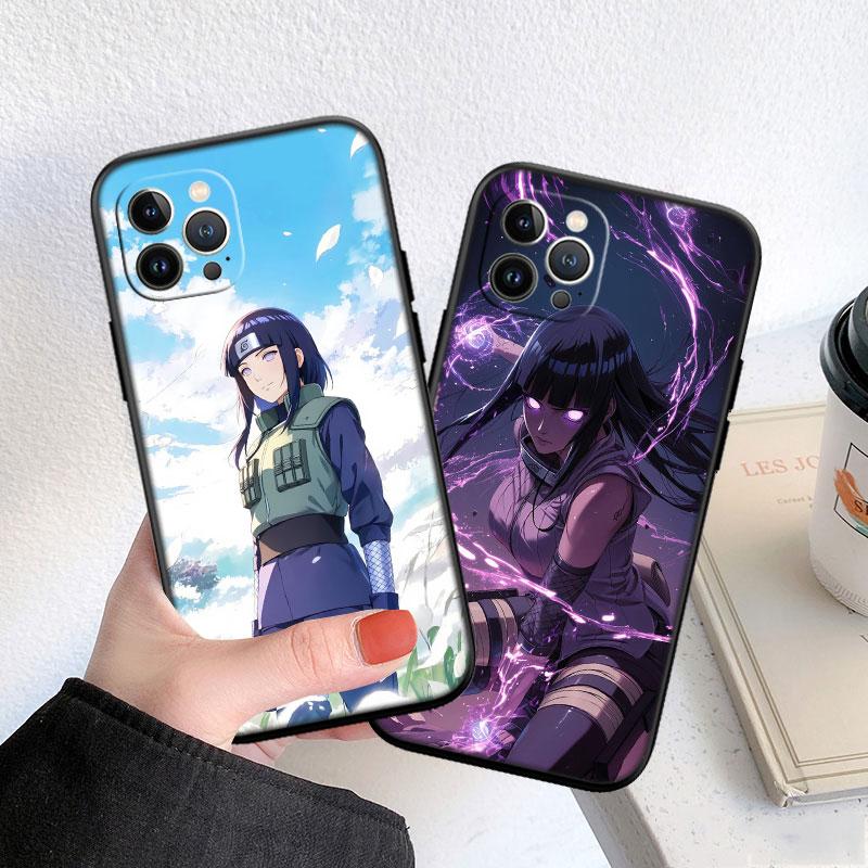 LO66 Naruto Hyuuga Hinata Soft Shell Phone Case for OPPO A3 Pro A72 A74 A76 A77 A77S A78 A79 A94 A95 A18 A40M A58