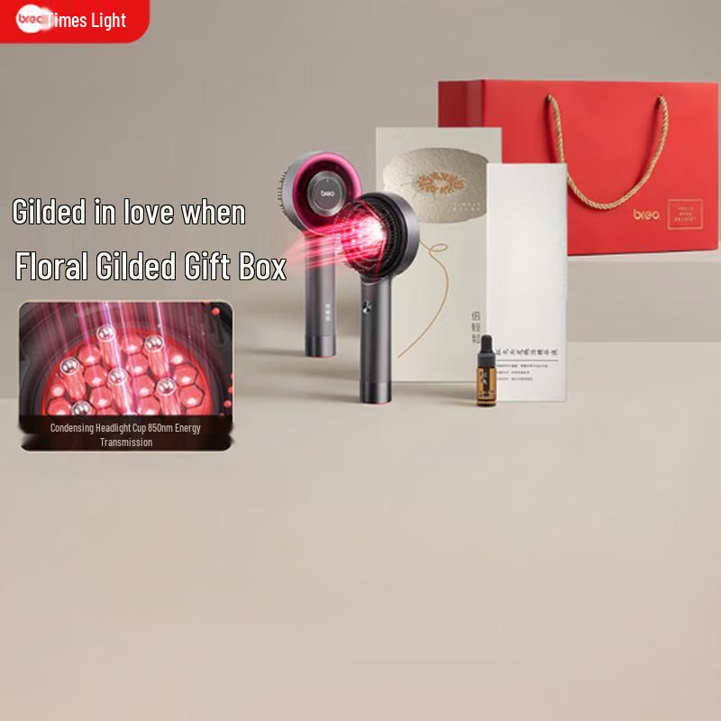 

Breo Scalp3S Red Light Scalp Massager Gift Set CN plug (adapter included)