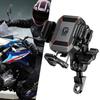 Telefoon Schokbestendige Stand Moto Fiets Stuurbeugel Stand Anti-Diefstal Motorfiets Smartphone Houder voor Motorfiets Fiets Scooter