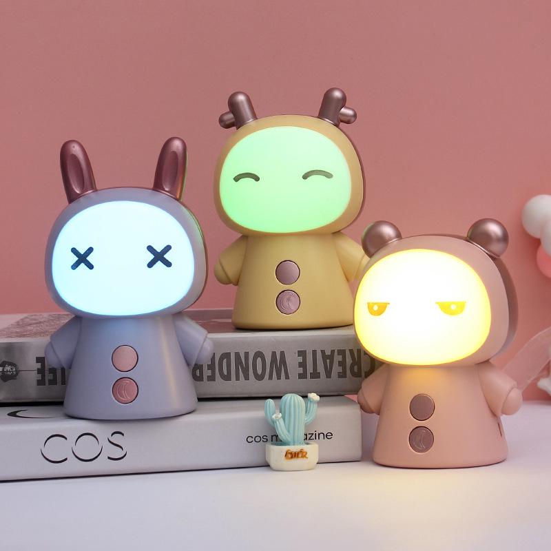 Cartoon Snail USB Folding Desk Lamp - Eye Protection Study and Bedroom Night Light