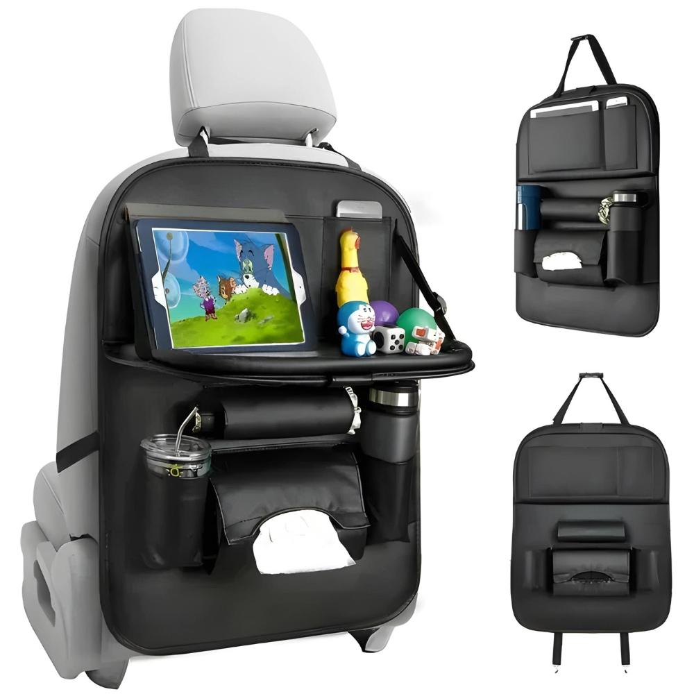 Organizer półka stolik ochraniacz osłona na fotel samochodowy ekoskóra auta