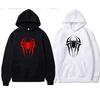 Fashion Brand Men's Hoodie Casual Hoodie Sweatshirt Men's/Women's Top Solid Color Printed Spider Hoodie Sweatshirt  WY0184